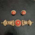 Kolhapuri Coral Choker Set