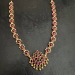 Ruby Kemp Flower Necklace