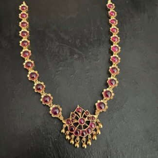 Ruby Kemp Flower Necklace