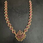 Ruby Kemp Flower Necklace