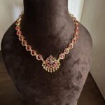 Ruby Kemp Flower Necklace