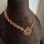 Ruby Kemp Flower Necklace