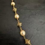 Pearl Bead Nakshi Pendant Mala