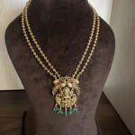 2 Layer Lakshmi Peacock Mid length Haram