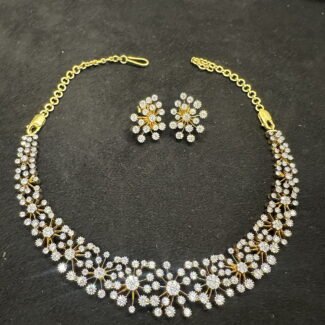 Diamond Replica Necklace Set