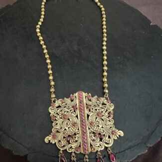 Filigree Pendant With Chain