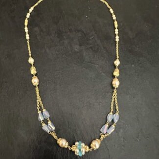 Designer Blue Bead Chain