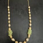 Green Bead Pearl Chain