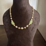 Green Bead Pearl Chain