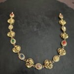 Peacock Nakshi Navarathna Necklace
