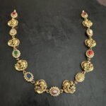 Peacock Nakshi Navarathna Necklace