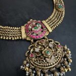 Mess Necklace Nakshi Kundan work