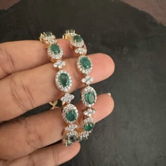 CZ Emerald Bangle