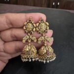 Lakshmi Peacock Jhumka