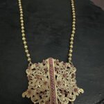 Filigree pendant with chain
